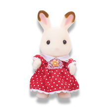 Sylvanian Families Freya Fille lapin chocolat