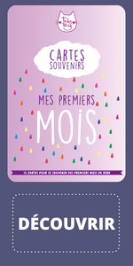 Cartes étapes pour les premières étapes de bébé : Mes Premiers Mois