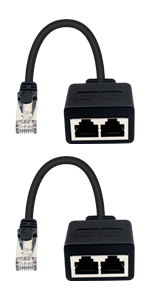 Duttek Répartiteur Ethernet RJ4520cm