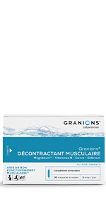 Décontractant musculaire ampoules