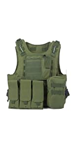 QMFIVE MOLLE RRV Gilet d'assaut