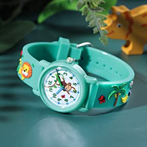 montre enfant garcon montre adolescent dessin animé 3D montre pour enfant garcon mignonne