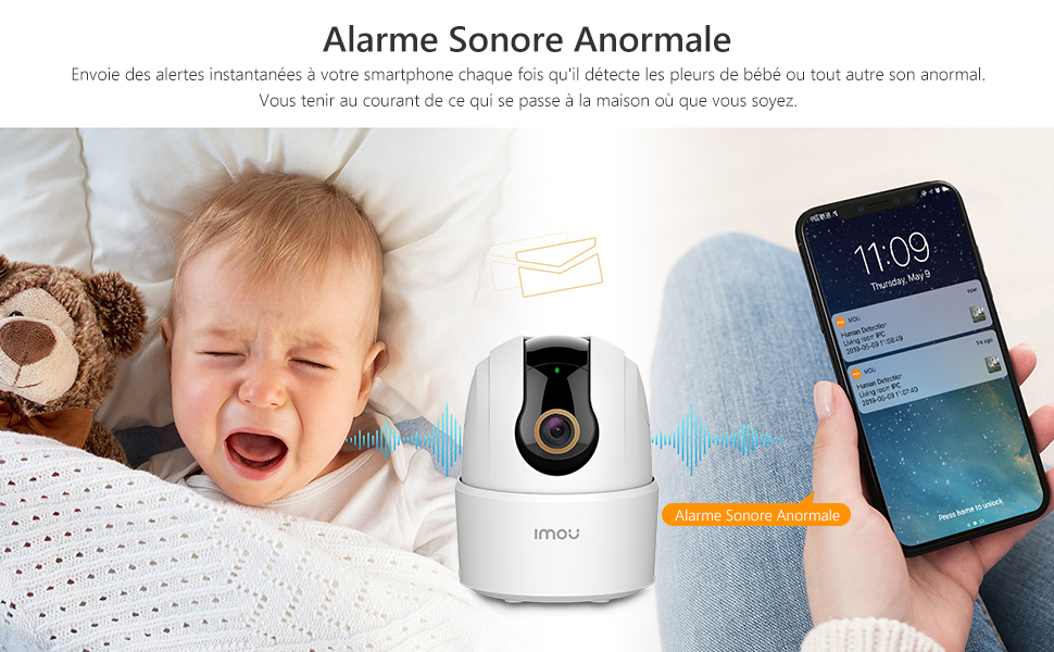 camera surveillance wifi interieur sans fil