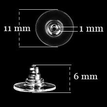 bouchon de boucle d'oreille