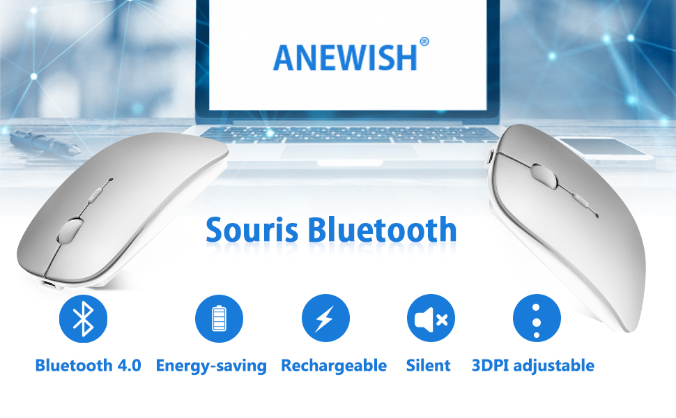 souris bluetooth 