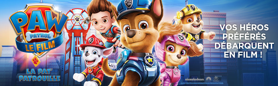 Pat Patrouille Le Film Paw Patrol Movie chiots héros film sauvetage mission équipe chase marcus