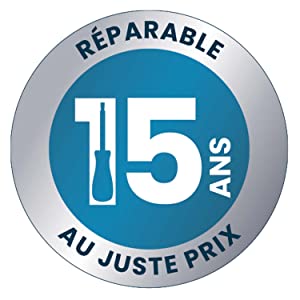 Produit réparable ??15 ans