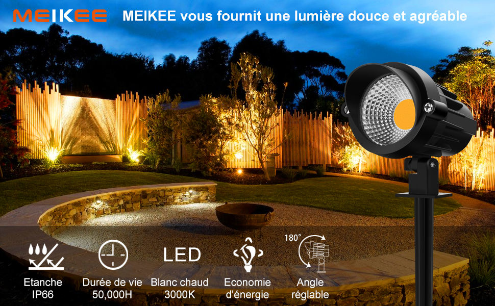  lampe exterieur encastrable etanche