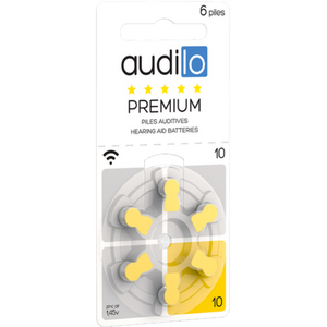 piles auditives 10 Audilo Premium
