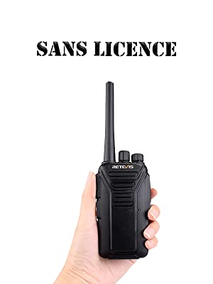 Talkie Walkie PMR446 sans Licence