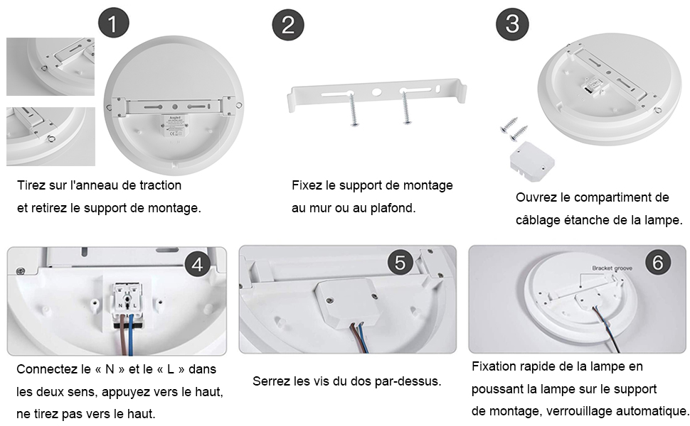 LED Plafonnier 18W