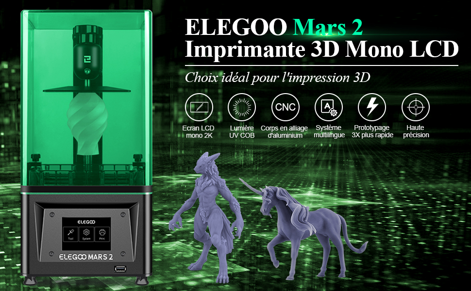 ELEGOO Mars 2 Imprimante