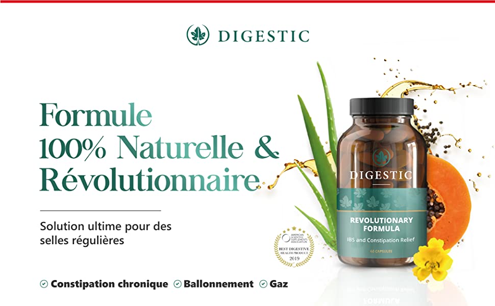 digestic formule 100% naturelle et révolutionnaire