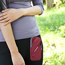 BAGZY Running Armband Sports Outdoor Waist Pack 