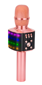 Microphone karaoké chantant, microphone karaoké, microphone sans fil, microphone pour fête