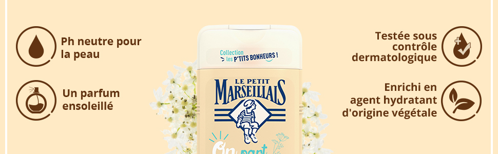 Le Petit Marseillais Gel Douche Bonheur Anis