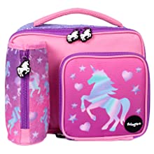 Filles - School - Licorne - Violet - Rose - Paillettes - Cadeau d'anniversaire - Franges - Hologramme - Licorne