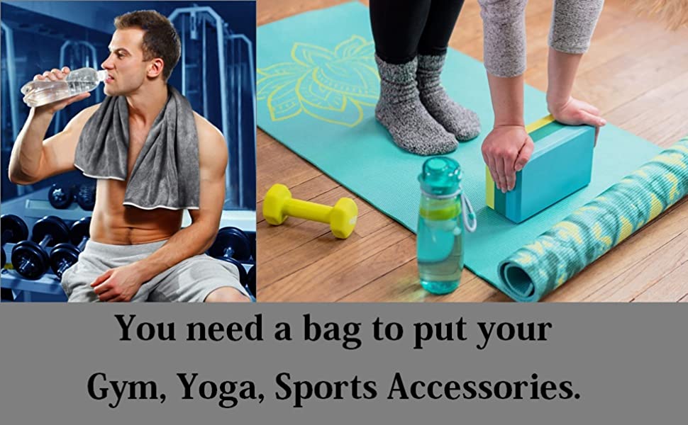 gym yoga Sac à cordon