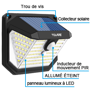 spot solaire exterieur