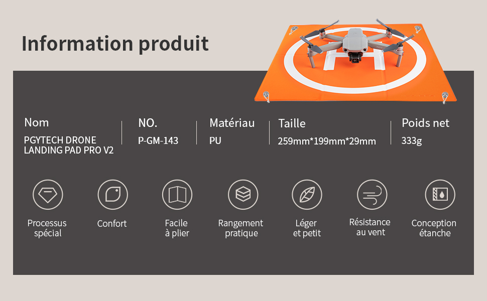 PGYTECH Drone Landing Pad Pro V2-02