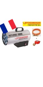 ROTHENBERGER Industrial Soudage brasage lampe Soudage au gaz Plomberie Camping Qualité Soudure