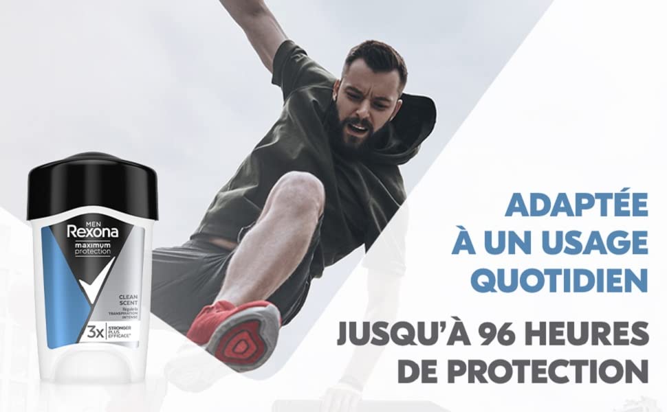 Rexona, déodorant, rexona men, homme, déodorant homme, déodorant stick, anti-transpirant