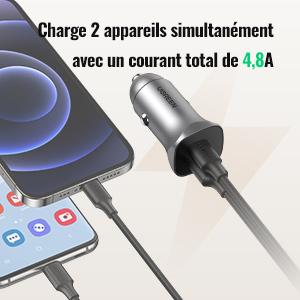 chargeur voiture