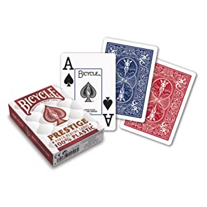  Jeu de cartes standard en plastique pour vélo