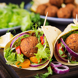 Falafels aux épinards