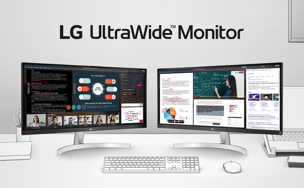 moniteur lg pour le télétravail en confort