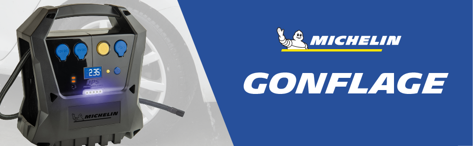 compresseur sans fil Michelin;gonfleur Electrique portable;vérifier pression pneus;roues voiture