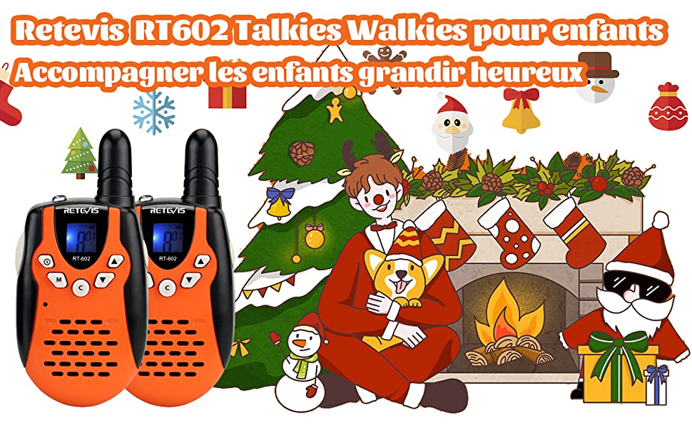 Talkie Walkie Enfants Rechargeable