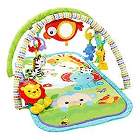 Tapis d’activités transportable qui garde bébé occupé: jouets, sons & musique!