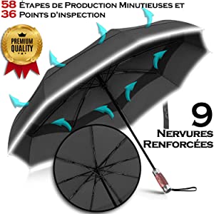 Parapluie résistant au vent