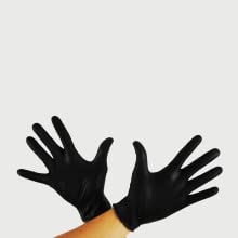 GANTS NITRILE NOIR