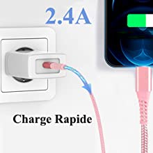 iPhone Charge Rapide