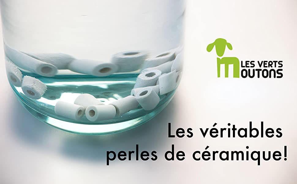 les verts moutons perles céramique tubes pipes eau pure purifier calcaire em micro organisme ecolo