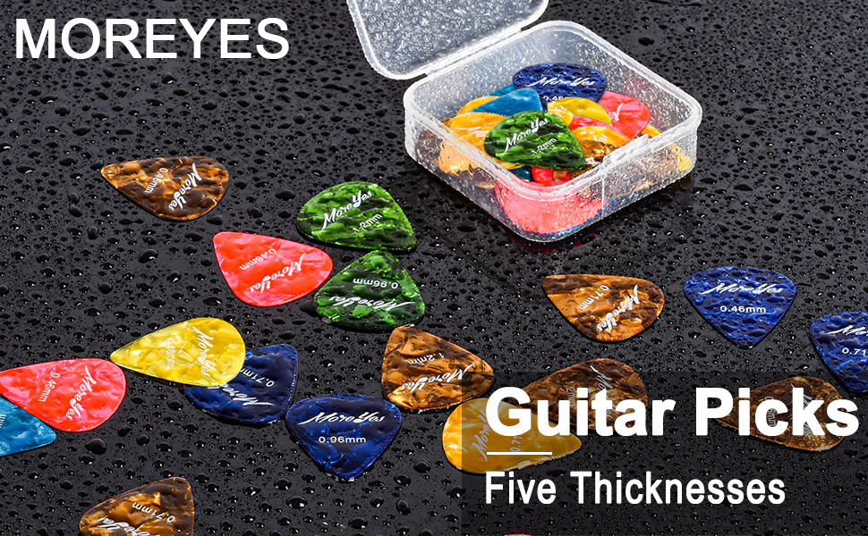 Médiators de guitare Moreyes