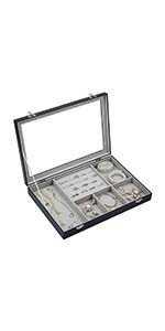 Jewelry Organizer Box Tray