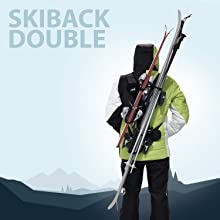 skiback double, porte skis