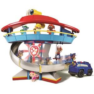 Paw Patrol Pat'Patrouille Playset Quartier Général centre jouet enfant 3 ans Chase véhicule figurine