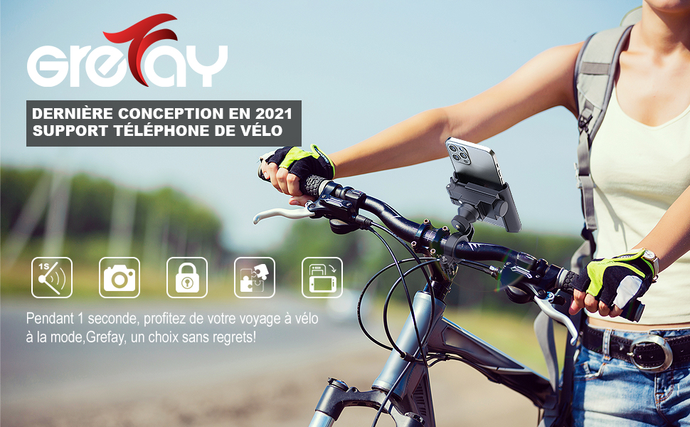 Support Téléphone Vélo