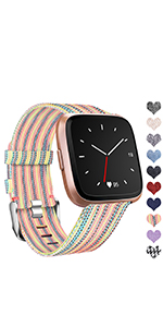 bracelet pour fitbit versa