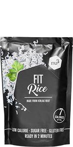 Fit rice nu3 riz konjac nu3 riz regime riz sans gluten riz mineur nu3 riz a base d´algues nu3 fit 