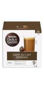 Café au lait intenso