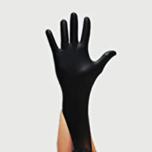 GANTS NITRILE NOIR