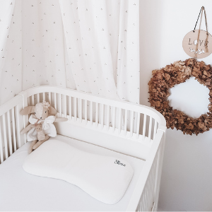 Berceau pour bébé avec oreiller nouveau-né Plagiocéphalie Maxi blanc