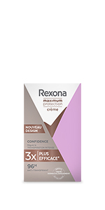 Rexona Maximum Protection Confidence Stick, protection 96 heures, 3x plus efficace, senteur propre