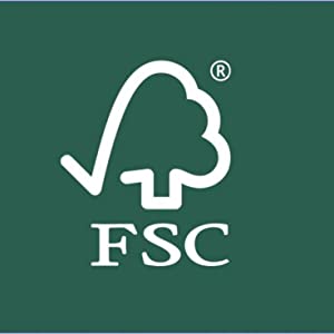 FSC bois naturel non traite non verni a decorer