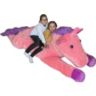 Peluche licorne géante 220 cm